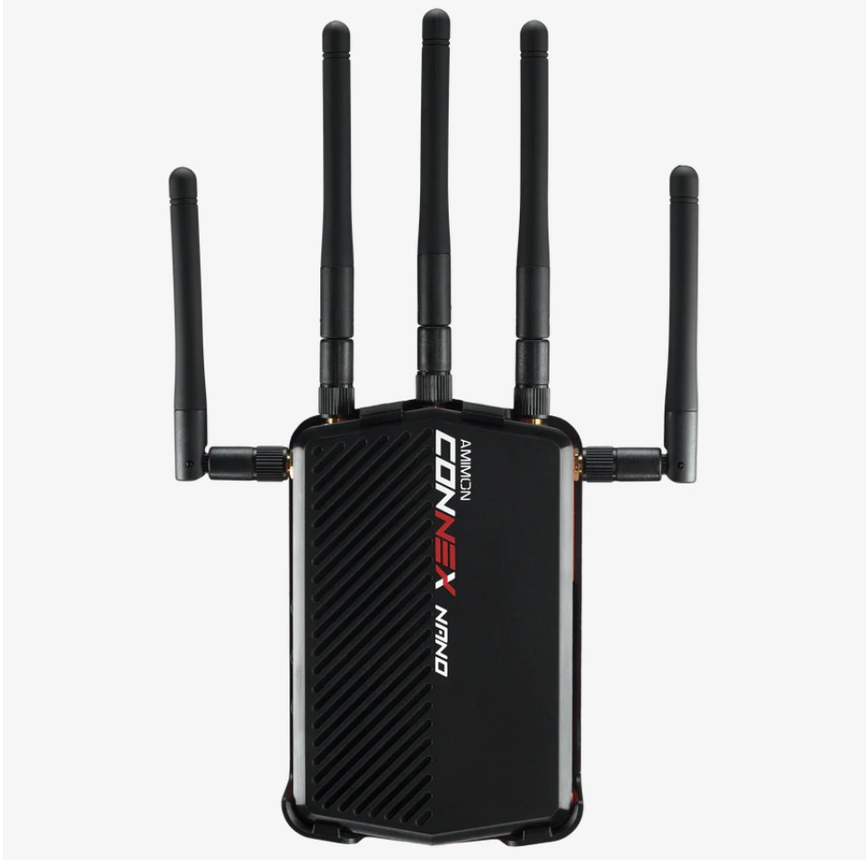 Connex Nano ground unit with five antennas fitted, front view